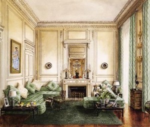 Banquette Room Windsor Paris 1946