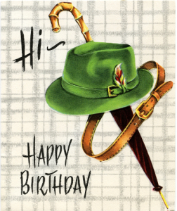 Happy Birthday Green Fedora