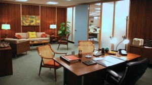 Mad Men Draper's Office