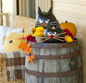 Layla Palmer Halloween Cat Pumpkin