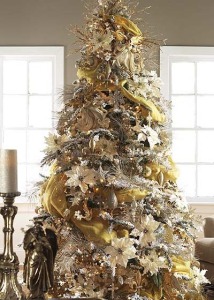 Silver and Gold Christmas Tree