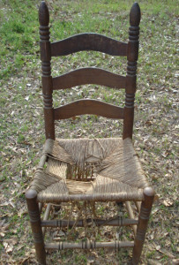 Broken Ladderback Chair