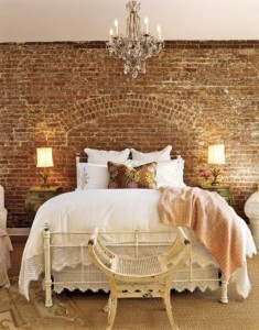 Chandelier Over Bed