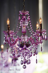 Lavender Chandelier Cowie