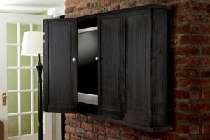 Flat Screen Wall Cabinet