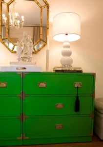 Lynne Rutter Green Dresser