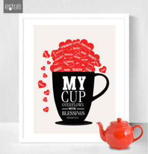 Petra Wonders Tea Cup Print